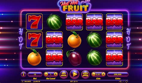 hot fruits slot machine